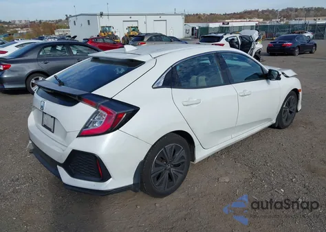 2017 Honda Civic Ex из США, поврежденный, VIN SHHFK7H59HU421577